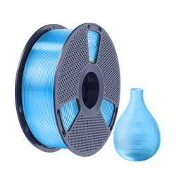 SUNLU PET-G 1.75mm 1kg  Transparent Blue / Niebieski Transparentny