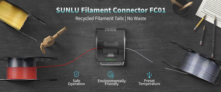 SUNLU Filament Connector FC01 - system łączenia filamentu