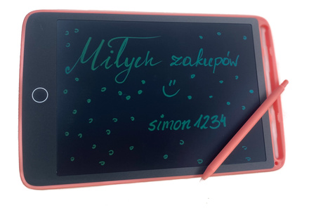 Znikopis notatnik Enotepad Tablet LCD 2PC Róż Róż