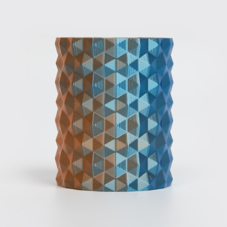 R3D PLA Magic SILK 1.75mm 1kg DUAL Color Blue Orange, multi, wielokolorowy, jedwabisty