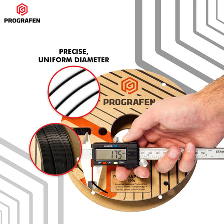 PROGRAFEN PLA Graphene 1.75mm 500g Black