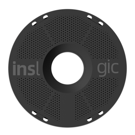Inslogic PLA Pro 1.75mm 1kg Black / Czarny