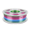SUNLU PLA+ SILK 1.75mm 1kg SILK RAINBOW 06 - jedwabny, tęczowy, wielokolorowy