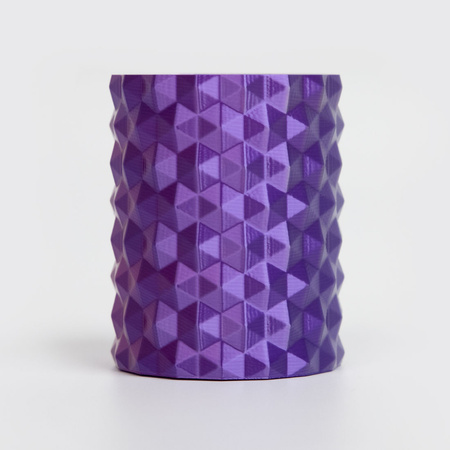 R3D PLA Magic SILK 1.75mm 1kg Tri-Color Rose Red Purple Silver , multi, wielokolorowy, jedwabisty