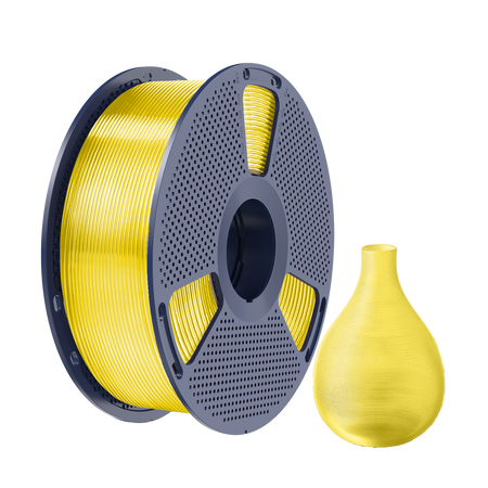 SUNLU PET-G 1.75mm 1kg Transparent Yellow / Żółty Transparentny