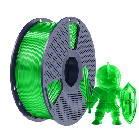 SUNLU PLA+ 1.75mm 1kg Green Transparent / Zielony Transparentny