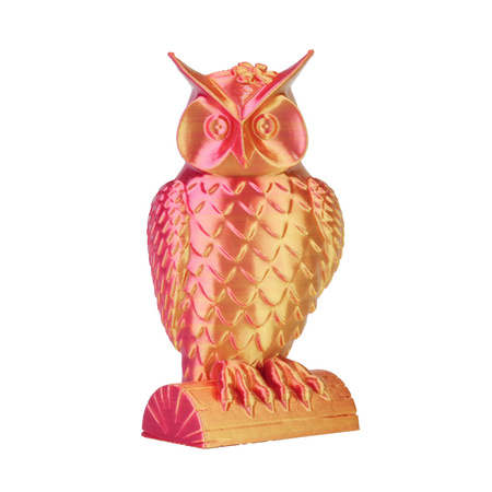 SUNLU SILK PLA+ 1.75mm 1kg DUAL Color Red Gold, multi, wielokolorowy, jedwabisty