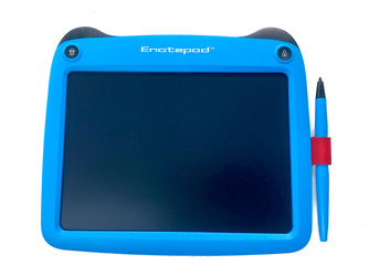 Znikopis notatnik Tablet smart LCD Panda Niebieski
