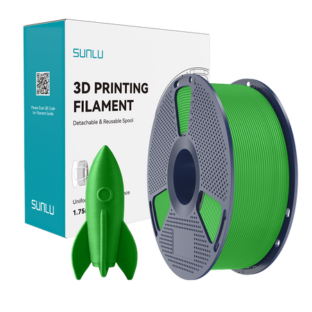 SUNLU High Speed PLA+ 1.75mm 1kg Green / Zielony