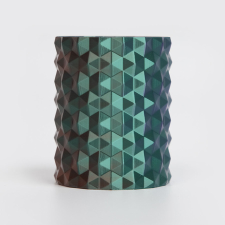 R3D PLA Magic SILK 1.75mm 1kg Tri-Color Green Purple Copper , multi, wielokolorowy, jedwabisty