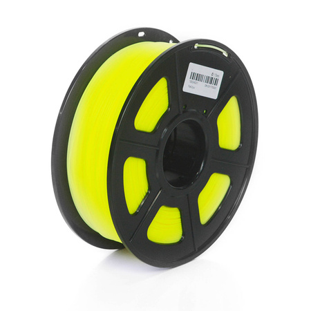 Wkład PLA GLOW 5m - SUNLU PLA 1.75mm Glow In the Dark Yellow / żółty, świecący
