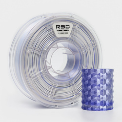 R3D PLA Magic SILK 1.75mm 1kg DUAL Color Lavender, multi, wielokolorowy, jedwabisty