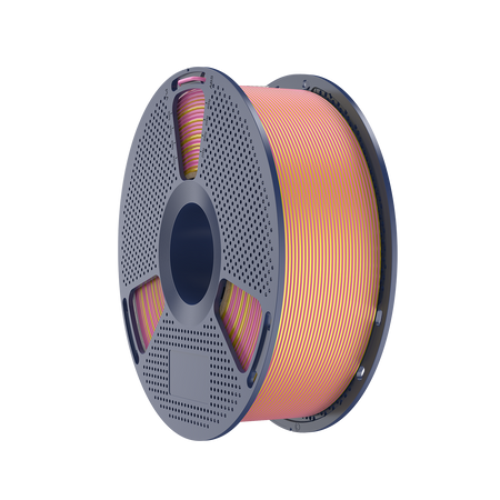 SUNLU SILK PLA+ 1.75mm 1kg DUAL Color Pink Gold, multi, wielokolorowy, jedwabisty