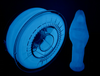 Devil Design PLA 1.75mm 1kg Glow in The Dark Blue / Świecący w Ciemności Błękitny 