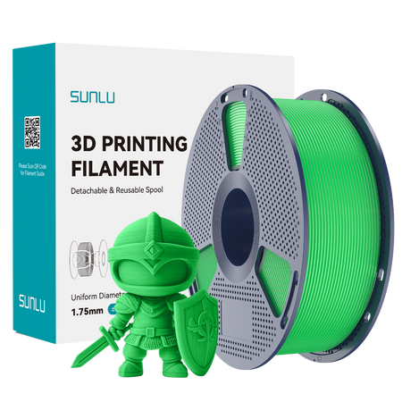 SUNLU PLA 1.75mm 1kg Green / Zielony