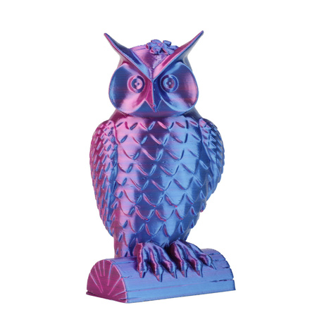 SUNLU SILK PLA+ 1.75mm 1kg DUAL Color Red Blue, multi, wielokolorowy, jedwabisty