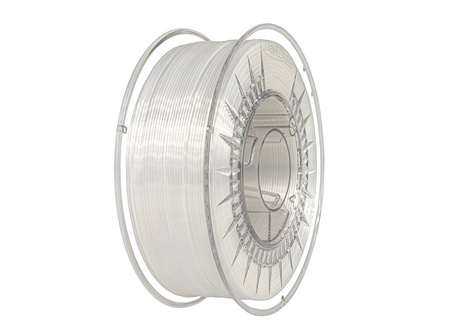 Wkład PLA SILK 5m - Devil Design SILK 1.75mm White / Biały