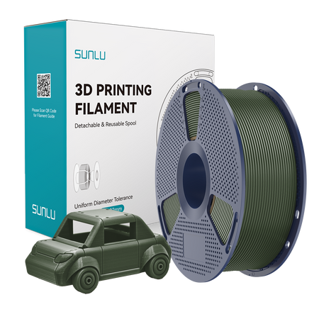 SUNLU PET-G 1.75mm 1kg  Olive Green / Zielony, oliwkowy