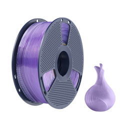 SUNLU PLA 1.75mm 1kg Transparent Grape Jelly / Transparentny Fioletowy
