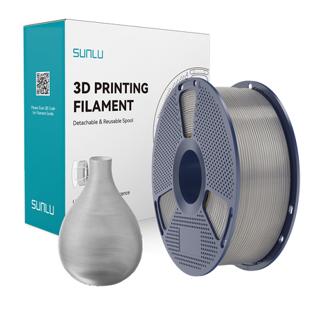 SUNLU PET-G 1.75mm 1kg  Silver / Srebrny