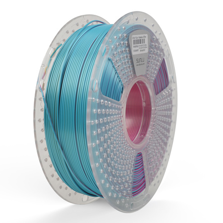 SUNLU SILK PLA+ 1.75mm 1kg TRI Color Red Yellow Green, multi, wielokolorowy, jedwabisty