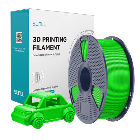 SUNLU PET-G 1.75mm 1kg  Green / Zielony