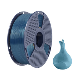 SUNLU PLA 1.75mm 1kg Transparent Ocean Haze / Transparentny Niebieski