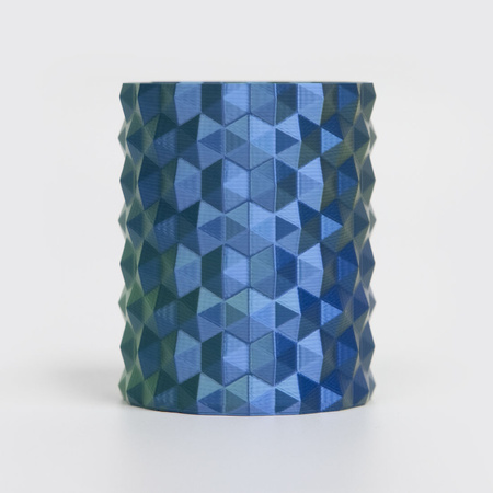 R3D PLA Magic SILK 1.75mm 1kg Tri-Color Blue Green Gold , multi, wielokolorowy, jedwabisty