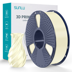 SUNLU TPU SILK 1.75mm 1kg SILK Cream White / Biały Kremowy, jedwabisty