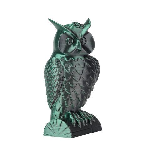 SUNLU SILK PLA+ 1.75mm 1kg DUAL Color Black Green, multi, wielokolorowy, jedwabisty