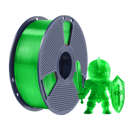 SUNLU PLA+ 1.75mm 1kg Green Transparent / Zielony Transparentny