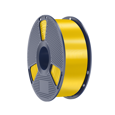 SUNLU PLA+ SILK 1.75mm 1kg SILK Yellow / Żółty, jedwabny