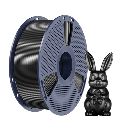 SUNLU PLA+ SILK 1.75mm 1kg SILK Black / Czarny, jedwabny