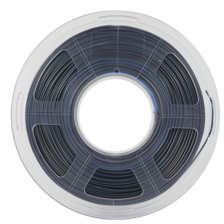 SUNLU SILK PLA+ 1.75mm 1kg DUAL Color Black Blue, multi, wielokolorowy, jedwabisty