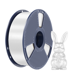 SUNLU PLA+ SILK 1.75mm 1kg SILK White / Biały, jedwabny