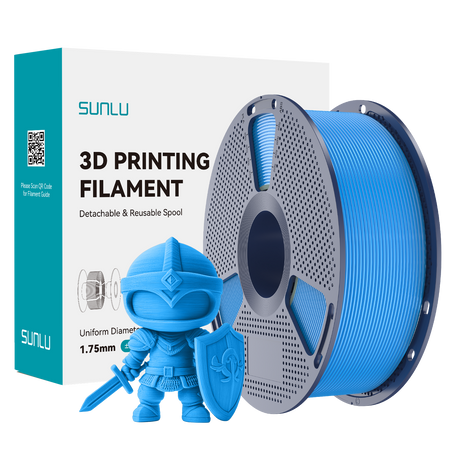 SUNLU PLA 1.75mm 1kg Cyan / Cyjan