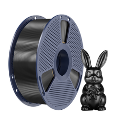 SUNLU PLA+ SILK 1.75mm 1kg SILK Black / Czarny, jedwabny