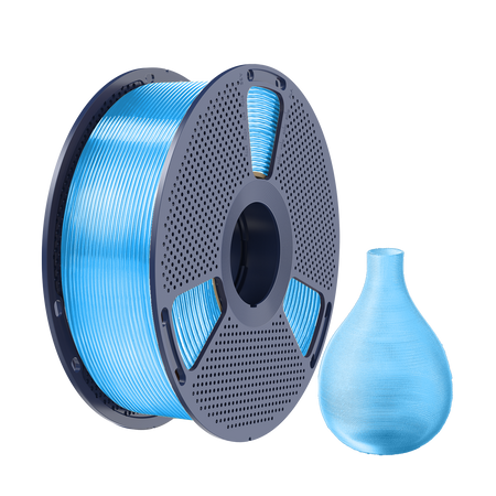 SUNLU PET-G 1.75mm 1kg Transparent Blue / Niebieski Transparentny