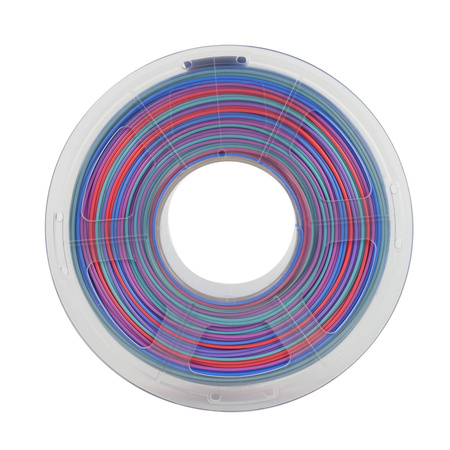 SUNLU PLA 1.75mm 1kg RAINBOW 02 - tęczowy, wielokolorowy