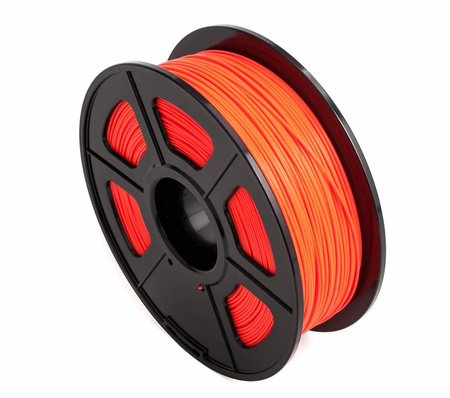 DEL: SUNLU PLA 1.75mm 1kg Noctilucent Red / Czerwony, świecący