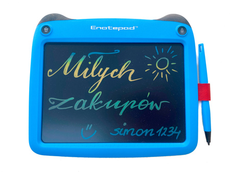 Znikopis notatnik Tablet smart LCD Panda Różowy