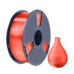 SUNLU PET-G 1.75mm 1kg  Transparent Red / Czerwony Transparentny