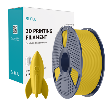 SUNLU High Speed PLA+ 1.75mm 1kg Yellow / Żółty