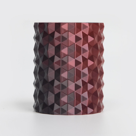 R3D PLA Magic SILK 1.75mm 250g DUAL Color Black Red , multi, wielokolorowy, jedwabisty