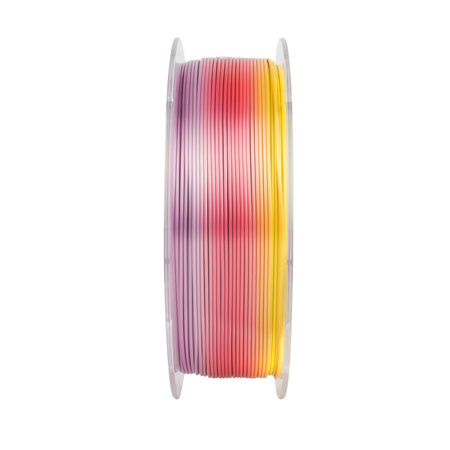 SUNLU PLA+ SILK 1.75mm 1kg SILK RAINBOW 01 - jedwabny, tęczowy, wielokolorowy