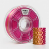 R3D PLA Magic SILK 1.75mm 250g DUAL Color Rose Red Gold , multi, wielokolorowy, jedwabisty