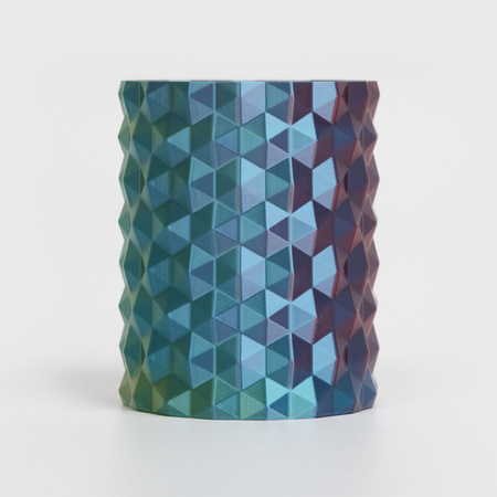 R3D PLA Magic SILK 1.75mm 1kg Tri-Color Blue Yellow Fuchsia , multi, wielokolorowy, jedwabisty