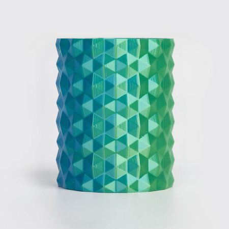 R3D PLA Magic SILK 1.75mm 1kg DUAL Color Blue Green, multi, wielokolorowy, jedwabisty