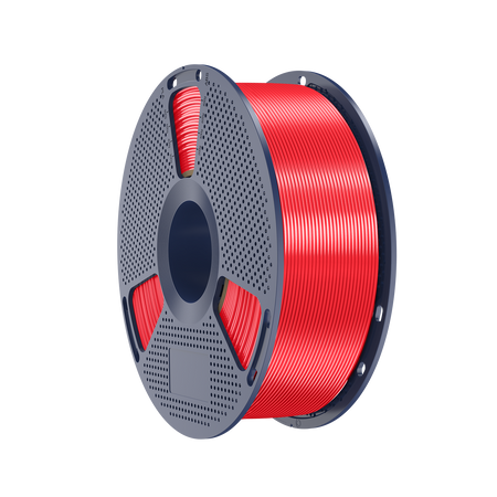 SUNLU PLA+ SILK 1.75mm 1kg SILK Red / Czerwony, jedwabny
