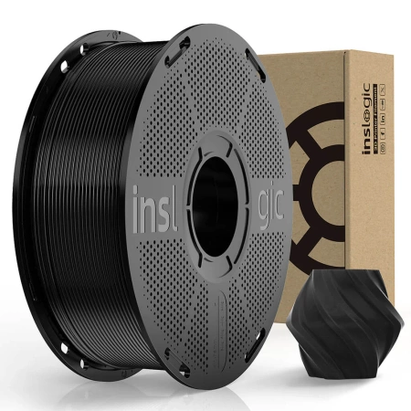 Inslogic PLA Pro 1.75mm 1kg Black / Czarny